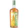 DAVID GÖLLES Ron Johan Vanilla in Glasflasche mit grünem Verschluss und zwei illustrierten Gesichtern.