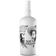 DAVID GÖLLES Ron Johan Rum White in weißer Flasche mit Tuschezeichnung zweier Männer mit Hüten.